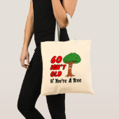60 is niet oud als je een Canvas tas bent (Voorkant (product))