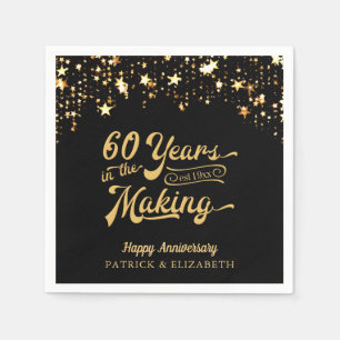 60 JAAR IN DE MAKING 50th Jubileum sterren Servet