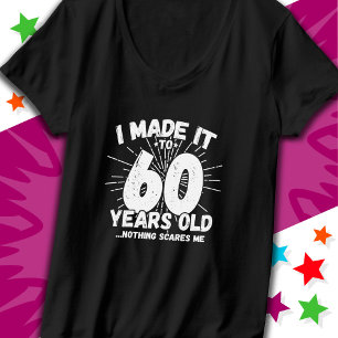 60 jaar oud sarcastisch meme grappige 60e verjaard t-shirt
