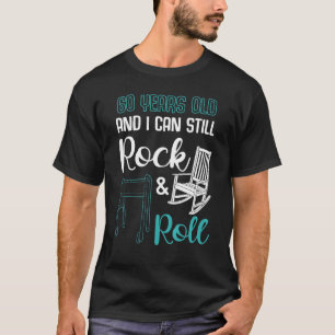 60 jaar oud verjaardagsplezier opa Humor ironie T-shirt