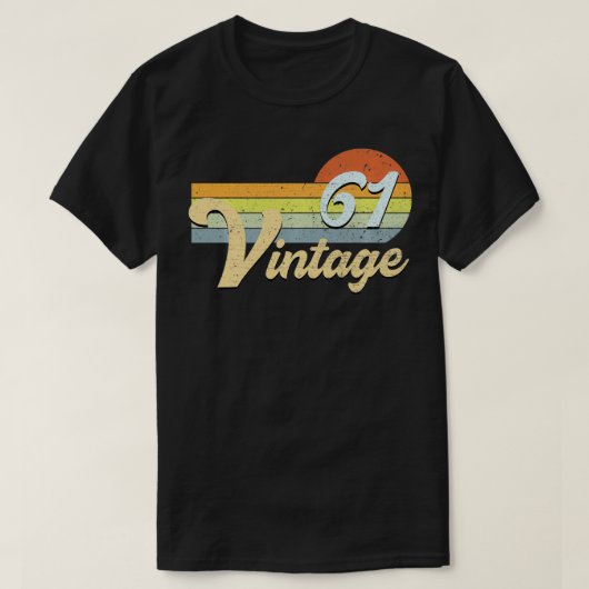 60 jaar oude 60e verjaardag Gift Idea Retro  T-shirt (Design voorkant)