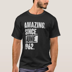 60 jaar oude 60ste verjaardag na de verbazingwekke t-shirt