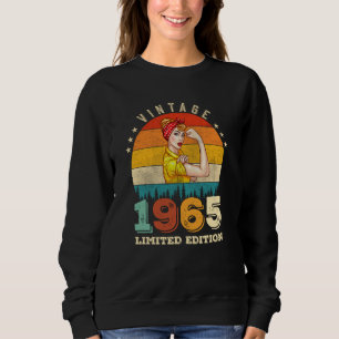 60 jaar oude Bday 1965 60ste Verjaardag Vrouwen Trui