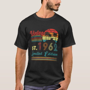 60 jaar oude cadeaus 1962 Limited Edition 60T T-shirt