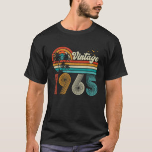 60 jaar oude geschenken Vintage 1965 Grappig 60e T-shirt