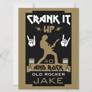 60 jaar oude rockers kaart