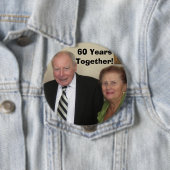 60 jaar samen! ronde button 4,0 cm (In situ)