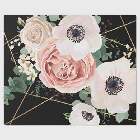 60 lb - Papier met wielovervulling - Roll Geometri (Vlak)