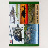 60-MH ZWART HAWK (20 x 30 INCH) Legpuzzel (Verticaal)