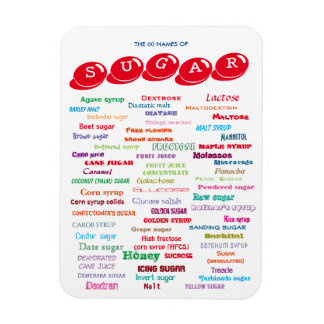 60 Namen van de suikermagneet Magneet