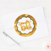 60 - Nombre d'or Stickers Anniversaire (Enveloppe)