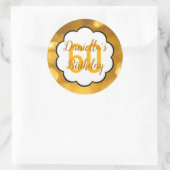 60 - Nombre d'or Stickers Anniversaire (Sac)