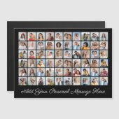 60 Photo Collage Ajoutez Votre Carte Magnétique De (Devant / Derrière)