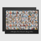 60 Photo Collage Ajoutez Votre Carte Magnétique De (Devant / Derrière)