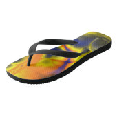 60 Psychedelic Fractal Teenslippers (Schuin)