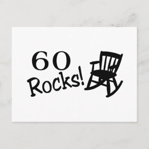 60 Rocks (Rocker) Briefkaart