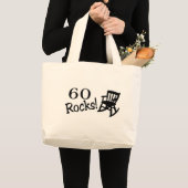 60 Rocks (Rocker) Grote Tote Bag (Voorkant (product))
