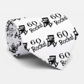 60 Rocks (Rocker) Stropdas (Opgerold)
