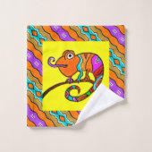 60 Serviettes Chameleon SET (Gant de toilette)