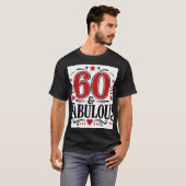 60 & Verbluffend T-shirt (Voorkant volledig)