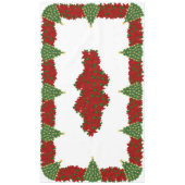 60" X 104" nappe de Noël (Devant)