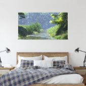 60" x 40" Canvas Art with "Babbling Brook" image (Insitu (Slaapkamer))