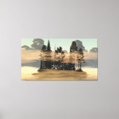 60" x 40" Canvas Art with "Magic of Mist" image (Voorkant)