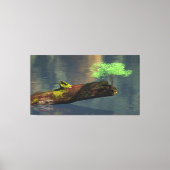 60" x 40" Canvas Art with "Rebirth (Green)" image (Voorkant)