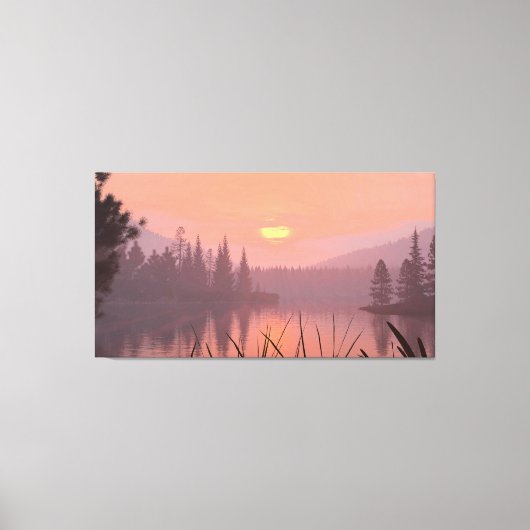 60" x 40" Canvas Art with "Sunrise" image (Voorkant)