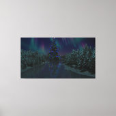 60" x 40" Canvas Art with "Yuletide Tree" image (Voorkant)