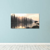 60" x 40" Canvas kunst w' "Glorious Morning" afbee (Insitu (Houten vloer))