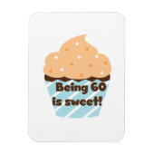 60 zijn is zoete T-shirts en cadeautjes Magneet (Verticaal)