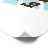 60 zijn is zoete T-shirts en cadeautjes Poster (Hoek)