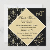 60e-69e anniversaire Invitations (Devant)