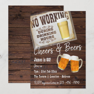 60e aanmaning van de Birthday Party aan BEERS Kaart