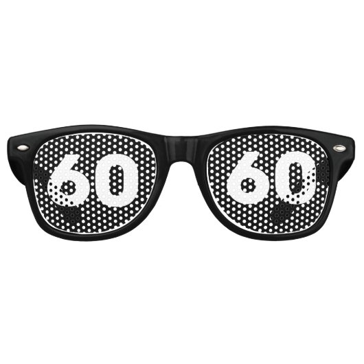 60E ANNIVERSAIRE 60 NOUVELLEMENT LUNETTES DE SOLEI (Devant)