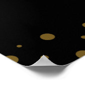 60e anniversaire Affiche de bienvenue de fête (Coin)