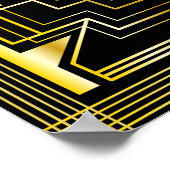 60e anniversaire Art Déco Gold Black Great Gatsby (Coin)