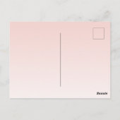 60e anniversaire bourgogne rose invitation florale (Dos)