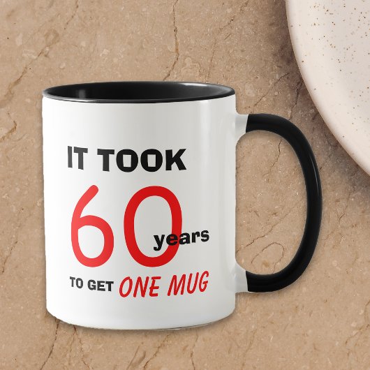 60e Anniversaire Cadeaux pour Homme Mug - Drôle