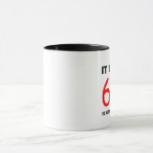 60e Anniversaire Cadeaux pour Homme Mug - Drôle (Centre)