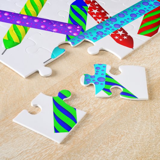 60e anniversaire Candle Puzzle (Côté)