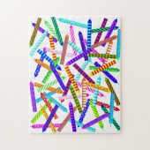 60e anniversaire Candle Puzzle (Vertical)