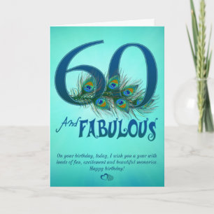 60e anniversaire Cartes modèles