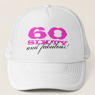 60e anniversaire casquette  60 et fabuleux!