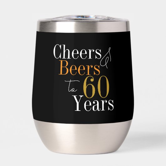 60e anniversaire Cheers Bières Black Gold (Avant)