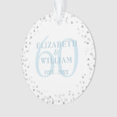 60e Anniversaire Coeurs Confetti (devant)