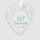 60e Anniversaire Coeurs Confetti (devant)