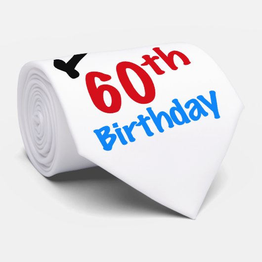 60e anniversaire Cravate (Roulé)