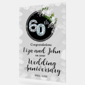 60e anniversaire de mariage de diamant (Angle)